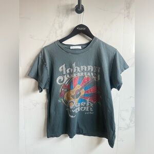 Daydreamer Johnny Cash grey tshirt medium
